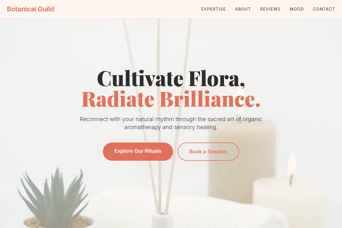 Organic Aromatherapy Wellness Parlor